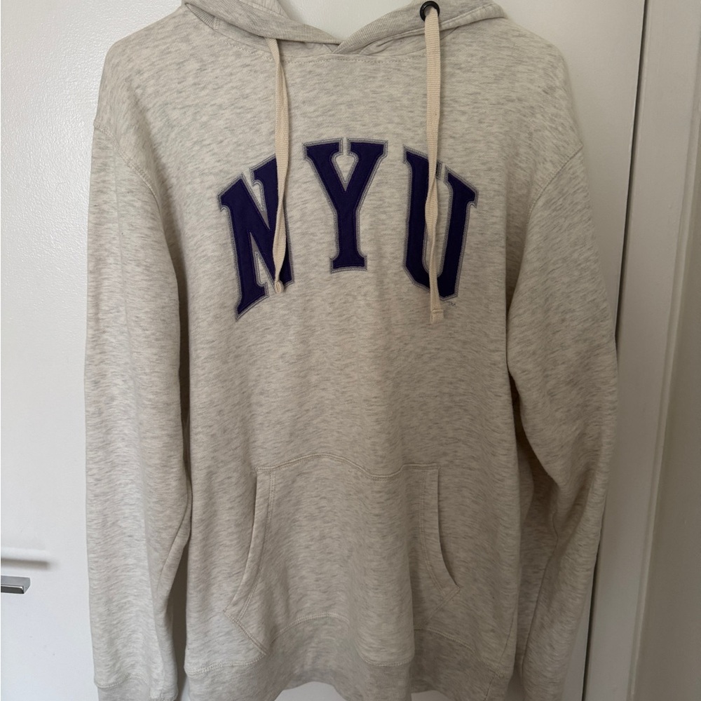 NYU Gray Hoodie